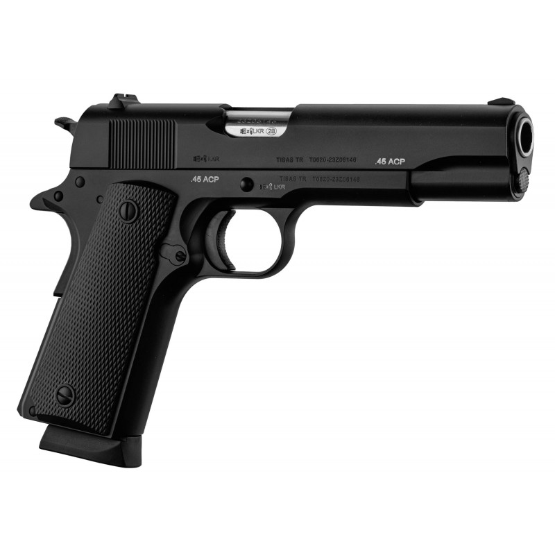 Pistolet TISAS - ZIG M 1911 A1 - Cal. 45ACP -  Noir - Canon 5''