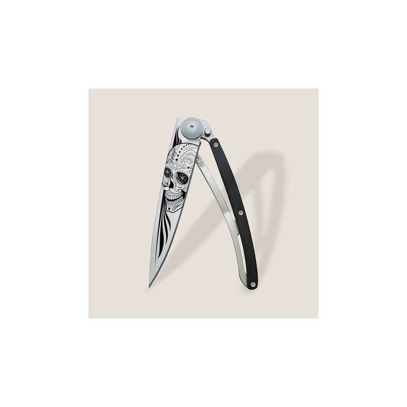 Couteau Deejo SERRATED 37G - Bois Corail