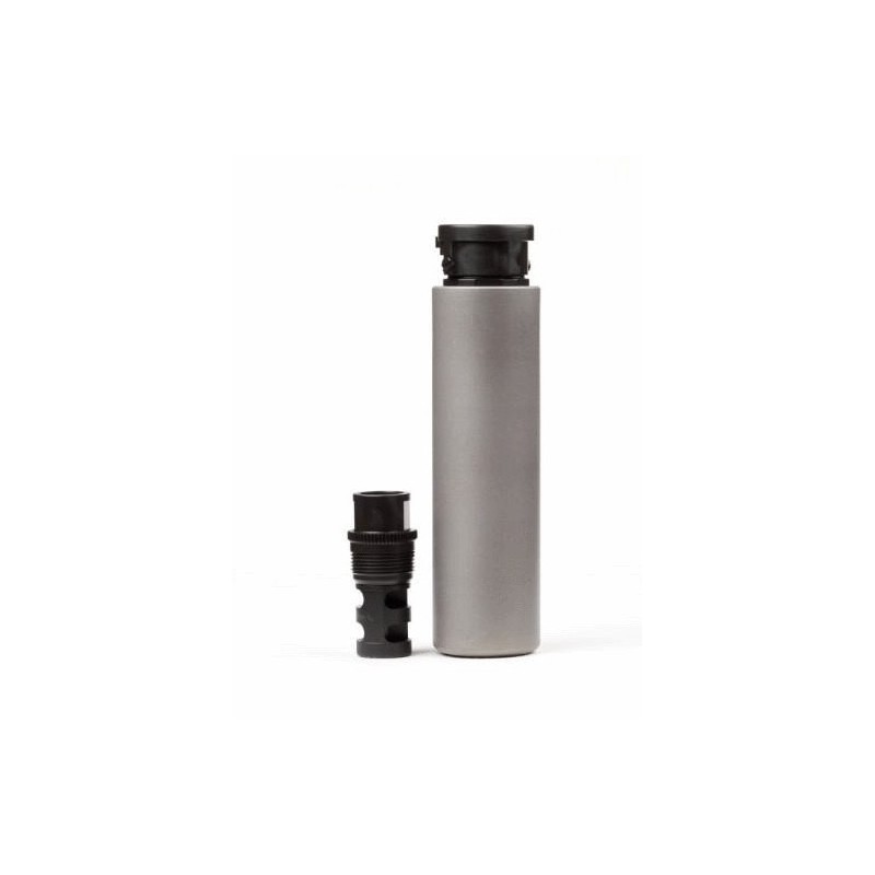Silencieux Ase Utra SL7I Borelock .30/338 18x1.00 Grenaille d'acier inox avec frein de bouche