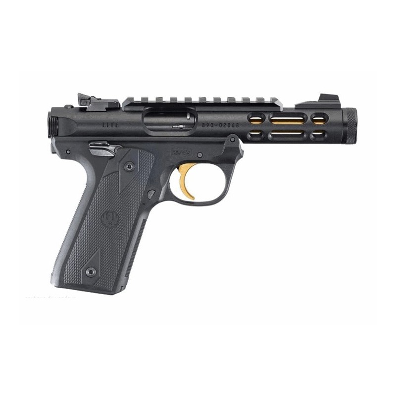 Pistolet Ruger 22/45 lite Noir anodisé calibre 22LR