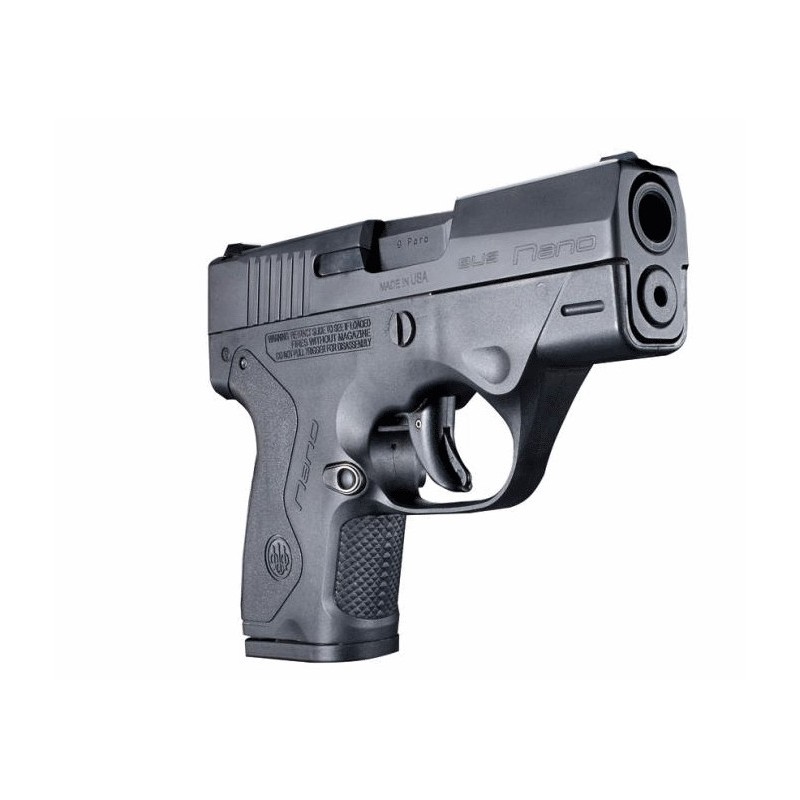 Pistolet Beretta nano cal.9mm para - chargeur 6+1 coups