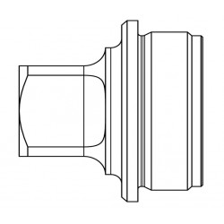 Adaptateur B&T HUB DM CUSTOM ACIER