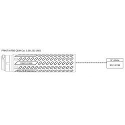 B&T Silencieux PRINT-X RBS QDM Cal. 5.56/.223 LMG