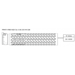 B&T Silencieux PRINT-X RBS NQD Cal. 5.56/.223...
