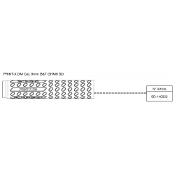 B&T Silencieux PRINT-X DM Cal. 9mm B&T GHM9 SD
