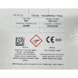 Amorces Large Rifle RWS - RUAG boite de 1000