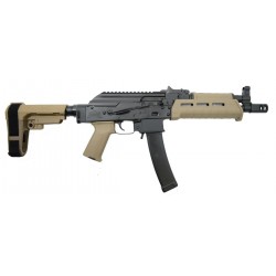 Carabine PSA AK-V 9mm MOE SBA3 Pistol, FDE