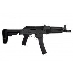 Carabine PSA AK-V 9mm Classic SBA3 Pistol, Black