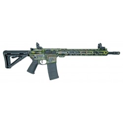 Carabine PSA Custom 16" Mid 5.56 NATO - Flecktarn