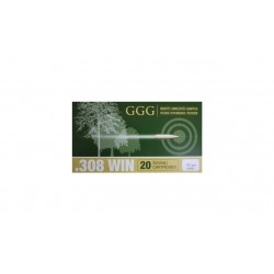 Cartouches GGG 308 Win. HPBT Match 155gr -...