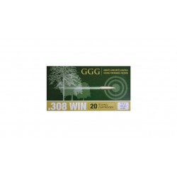 Cartouches GGG 308 Win. HPBT Match 168gr -...