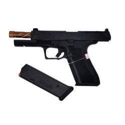 Pistolet DR920 Combat Noir Canon Bronze