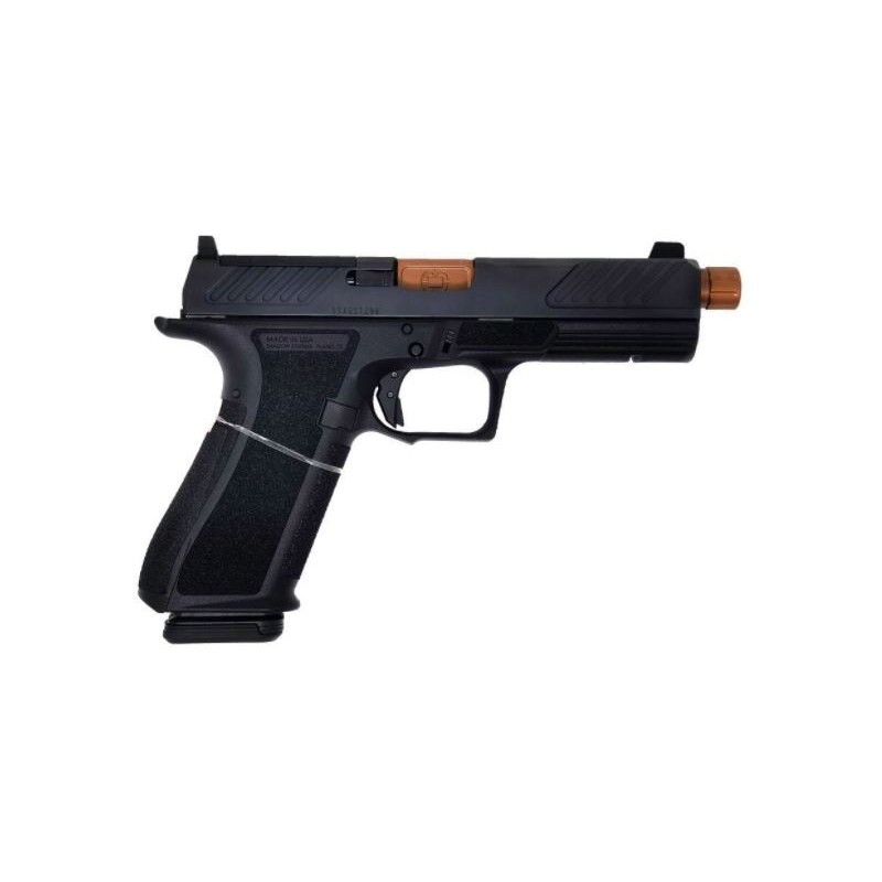 Pistolet DR920 Combat Noir Canon Bronze