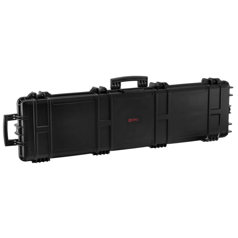 MALLETTE XL WATERPROOF NOIRE - 137 X 39 X 15 CM - MOUSSE PRÉ-DÉCOUPÉE - NUPROL