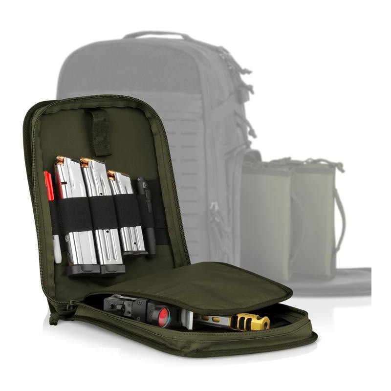 SAVIOR EQUIPMENT REPLACEMENT PISTOL CASE COMPARTMENT FOR SEMA MAGNUM [XL ], OLIVE