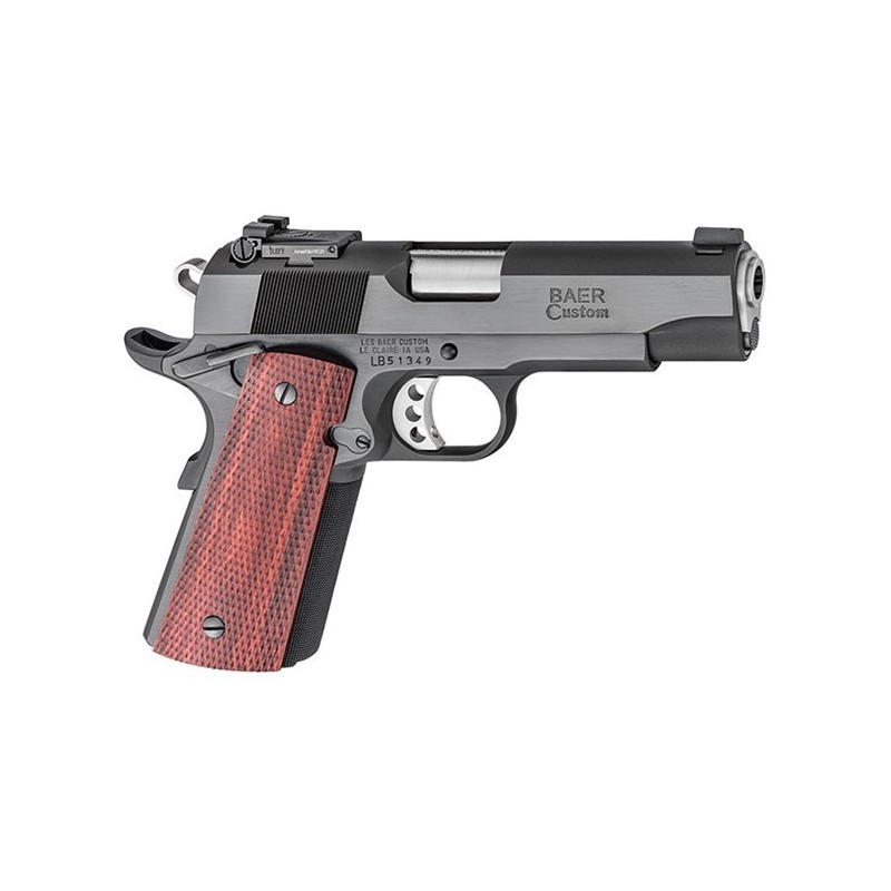 Pistolet Baer 1911 Custom Carry Commanche 10mm avec Rolo Night Sights