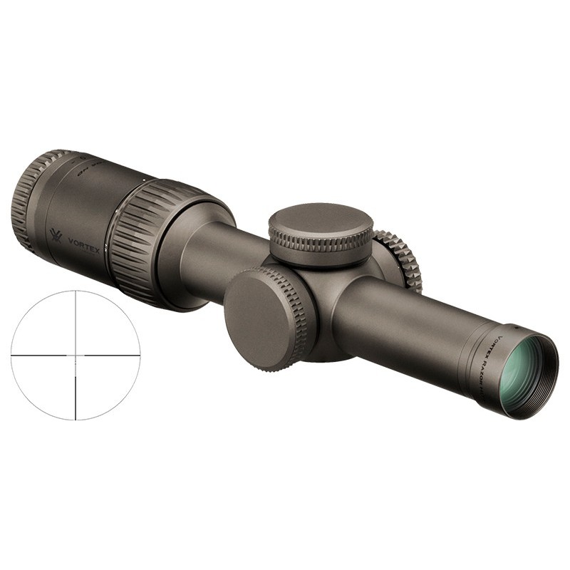 Lunette Vortex Razor HD Gen II-E 1-6x24 - JM-1 BDC IL SFP (MOA)