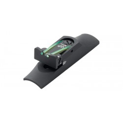 Hausse profilée ajustable en hauteur et dérive à souder, 2 points - fibre optique - LPA