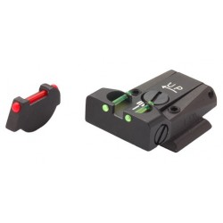 Hausse pour Ruger P85-89 avec insert fibre optique - LPA