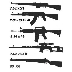 Plaque balistique NIJ IV Multi Curve