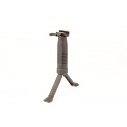 B&T Poignée Bipied QD Polymer et Aluminium Noir - BT-21830-BK