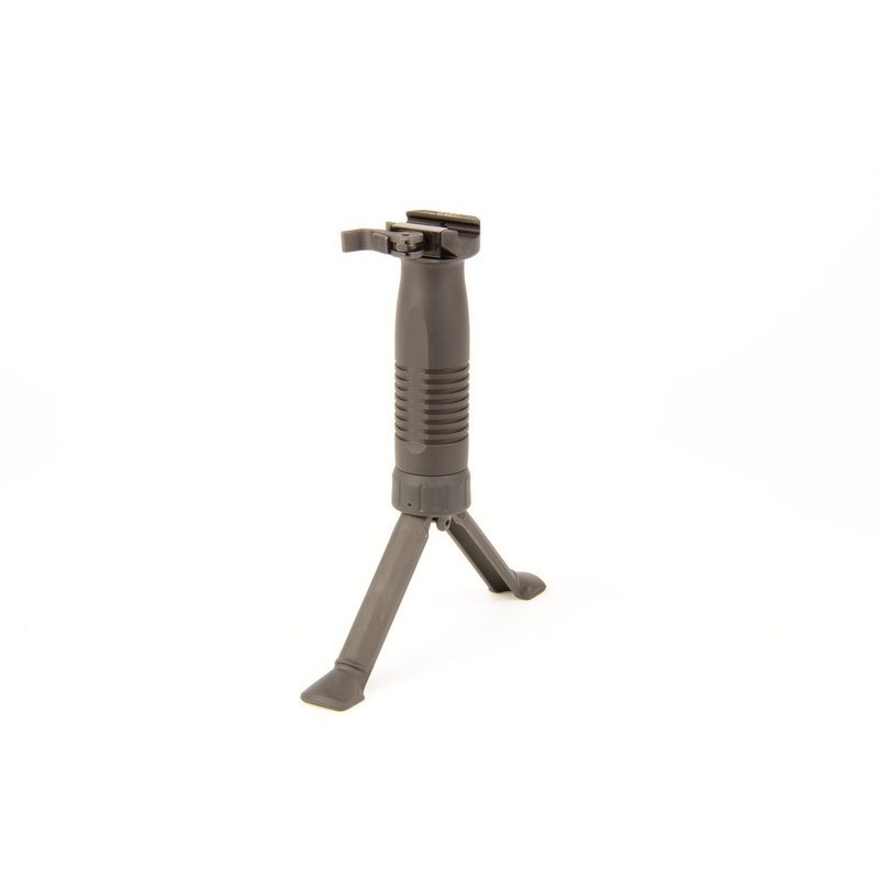 B&T Poignée Bipied QD Polymer et Aluminium Noir - BT-21830-BK